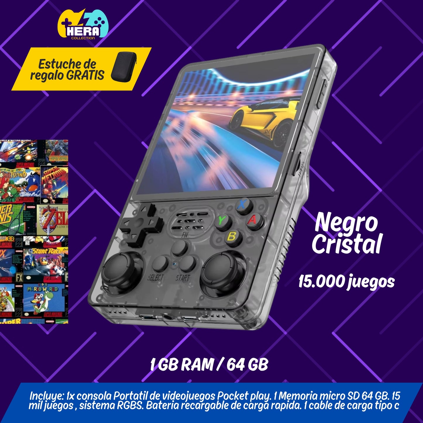 PlayPocket Consola Retro