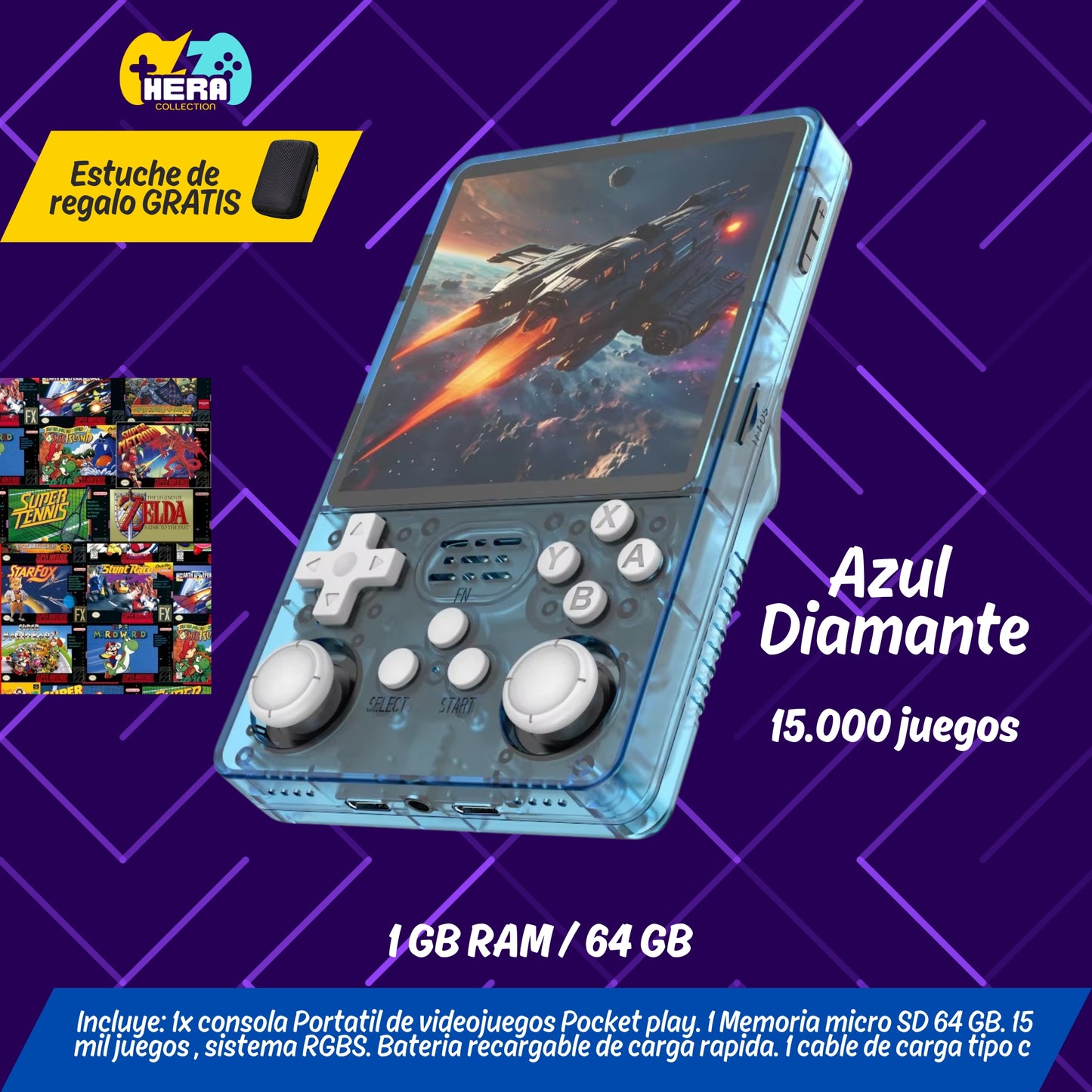 PlayPocket Consola Retro