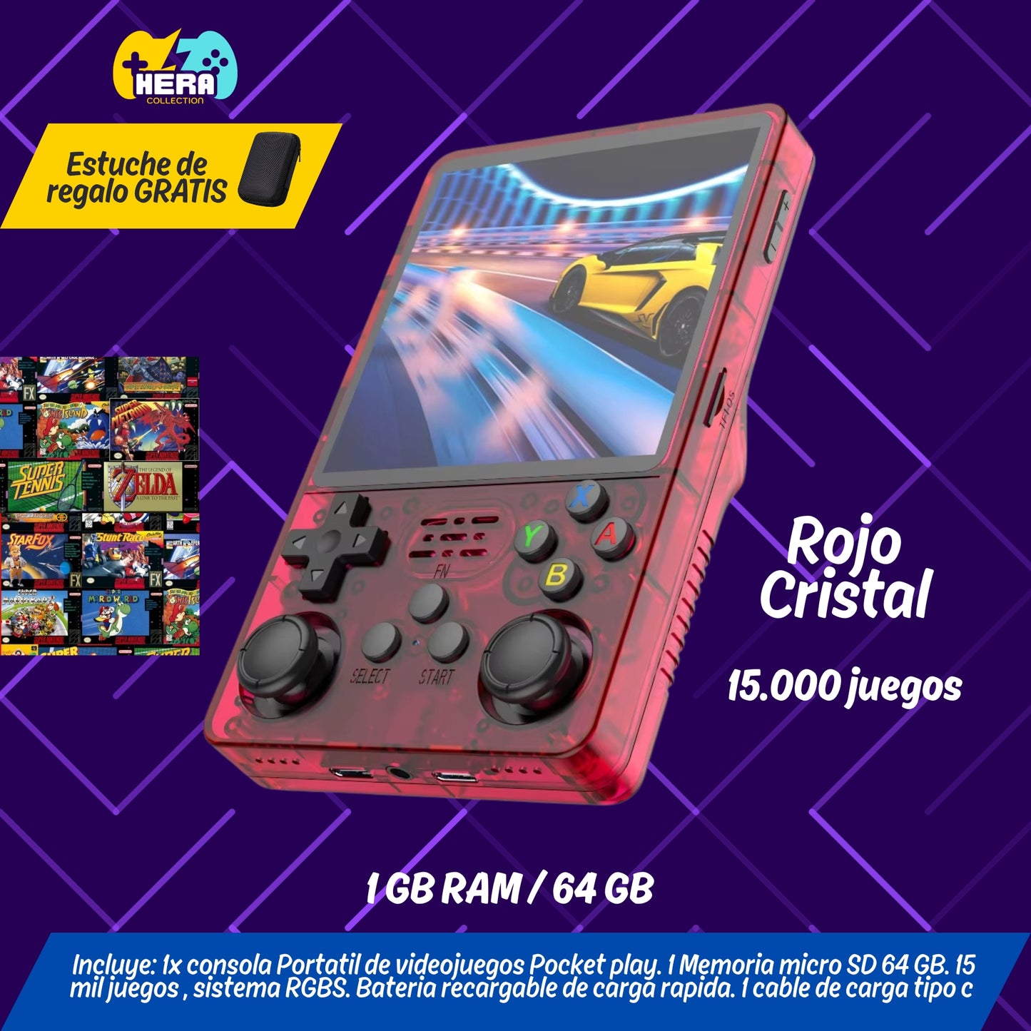 PlayPocket Consola Retro
