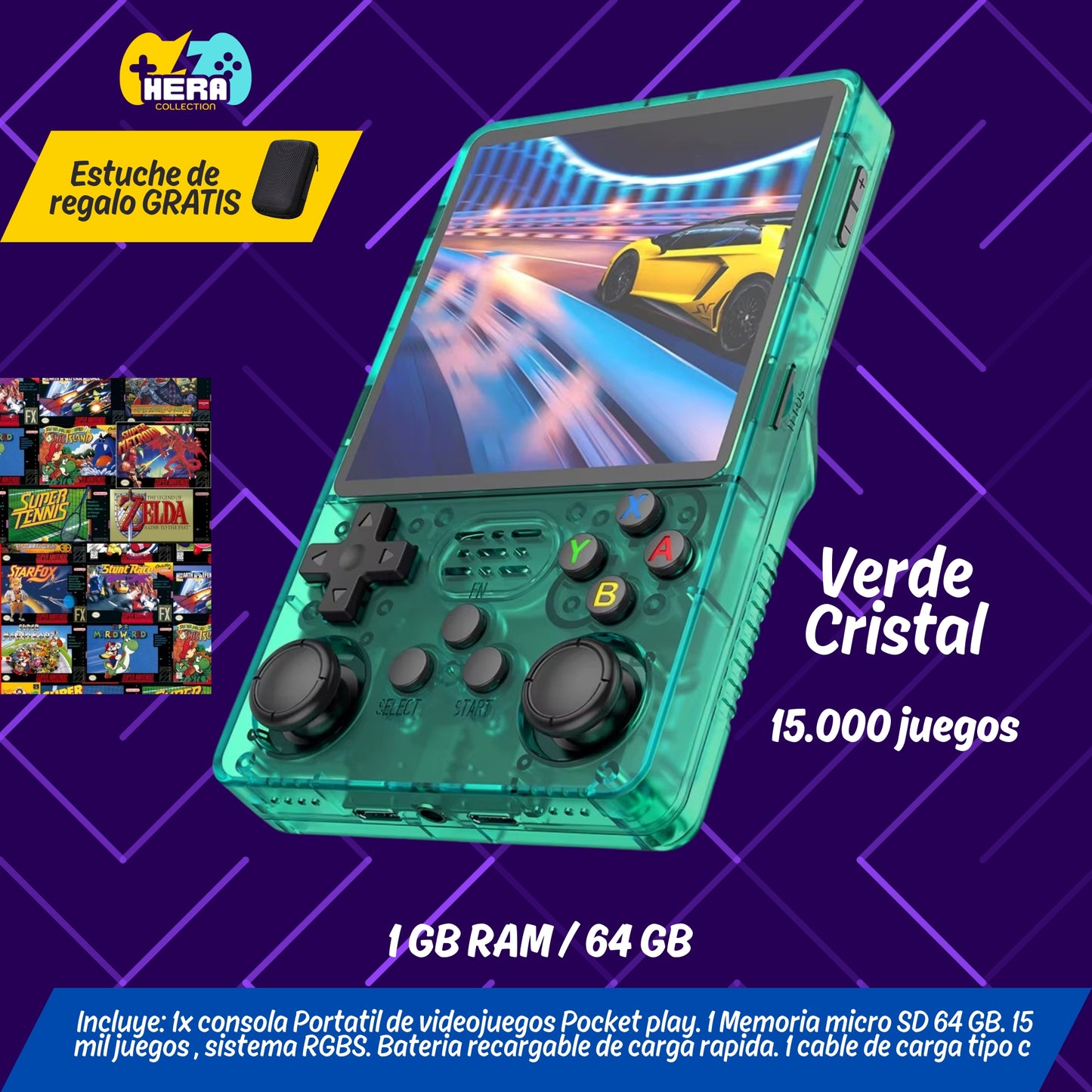 PlayPocket Consola Retro