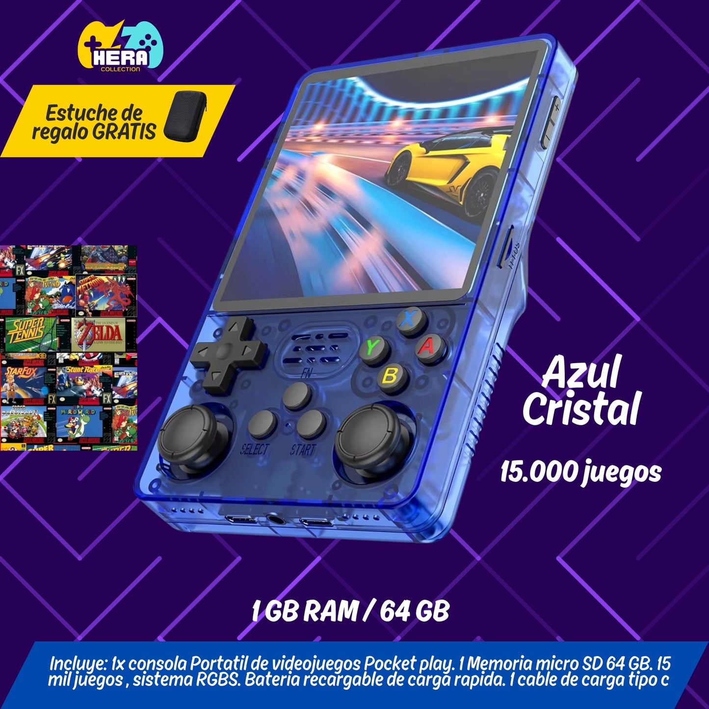 PlayPocket Consola Retro