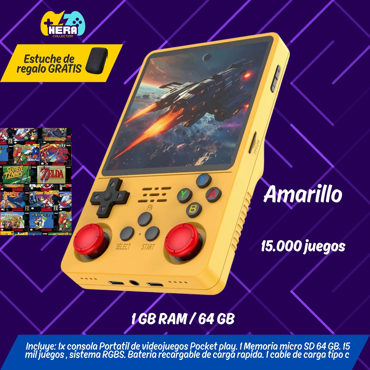 PlayPocket Consola Retro